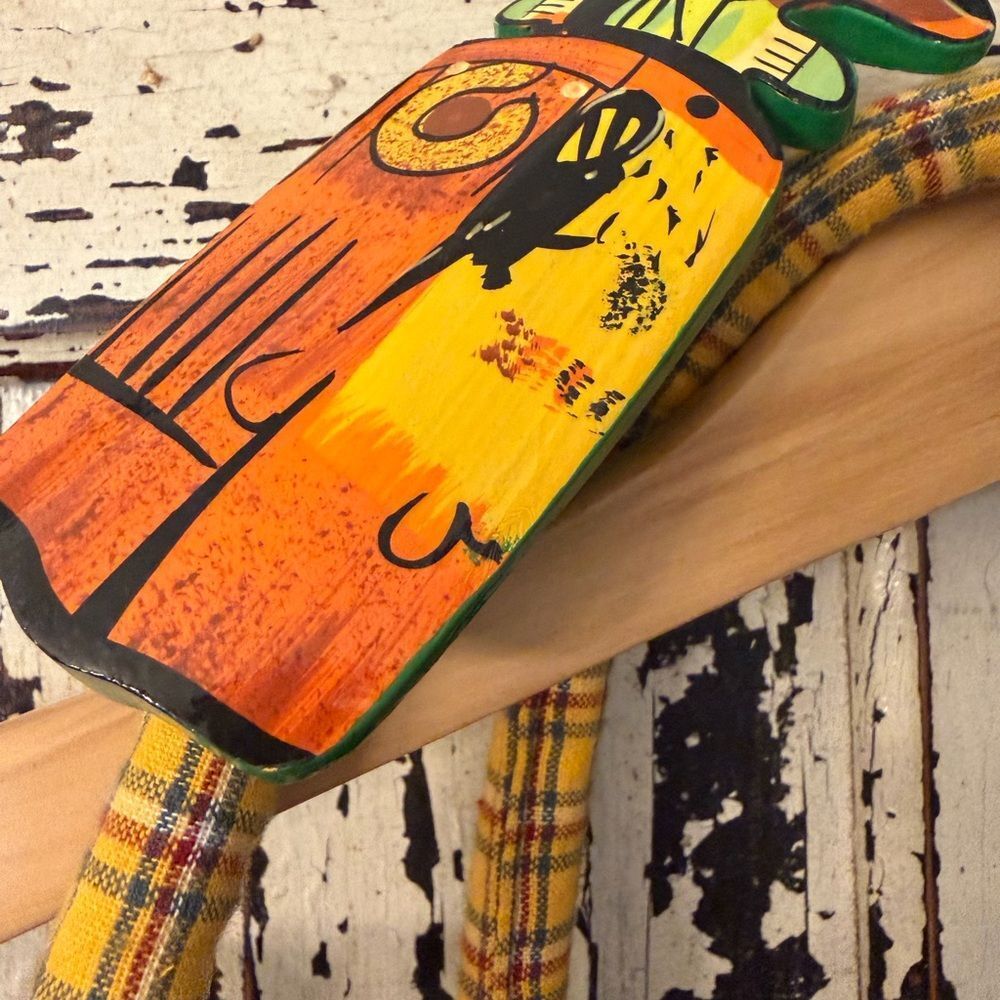 Anne Ormsby canvas 90’s Green Golf-Themed Tote Bag - Picture 4 of 15